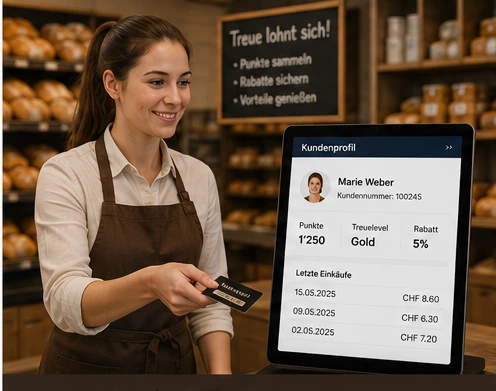 Vormelo Kunden und Loyalty für Kioske & Shops