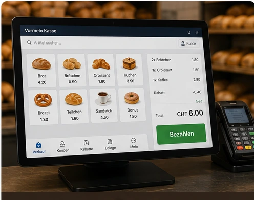 Vormelo Software für Kiosk und Convenience Shop
