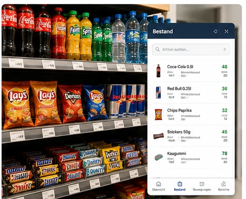 Vormelo Lagerverwaltung für Kioske & Shops-Shop